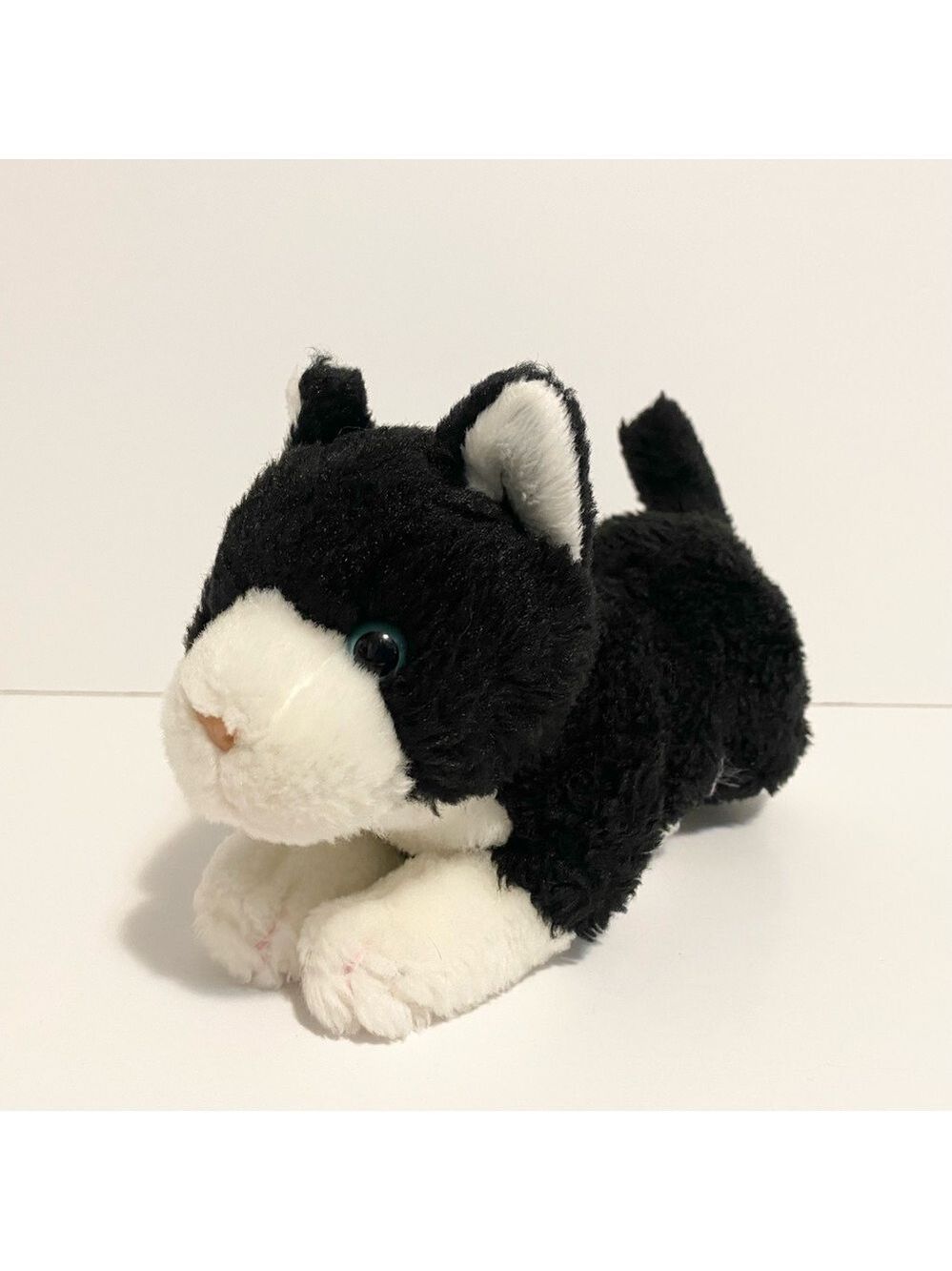 Animal Alley Kitty Cat Plush Tuxedo Black White Stuffed Animal Toys r Us 2010
